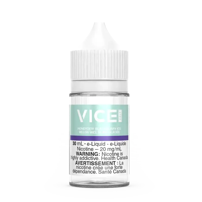 30 mL bottle of salt nic e-liquid, header for the salt nic vs freebase guide