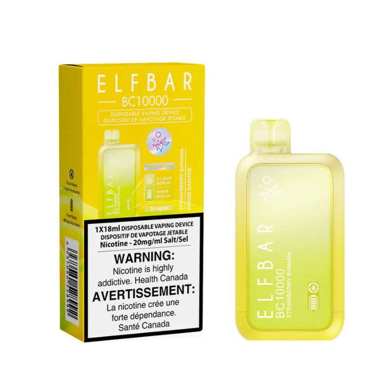 Elfbar Digital - Strawberry Banana 10000 Puffs