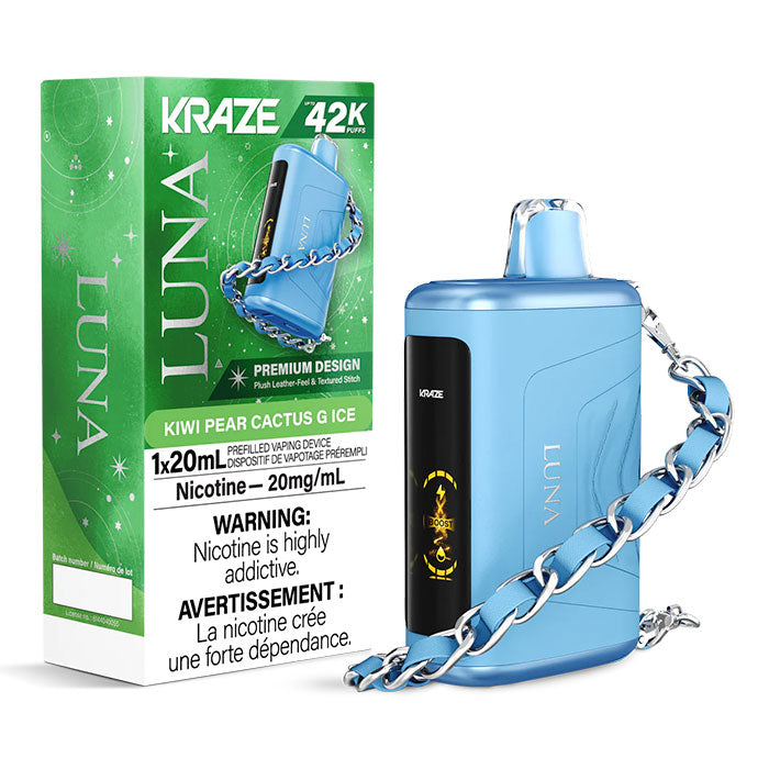 Kraze Luna - Kiwi Pear Cactus G Ice 42000 Puffs
