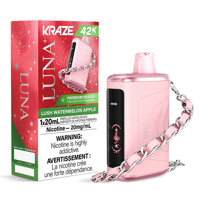 Kraze Luna - Lush Watermelon Apple 42000 Puffs