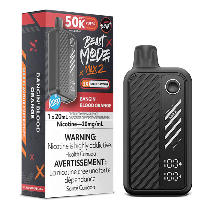Flavour Beast - Beast Mode Max2 Bangin Blood Orange