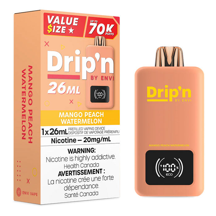 Drip'n by Envi - Mango Peach Watermelon 70000 Puffs