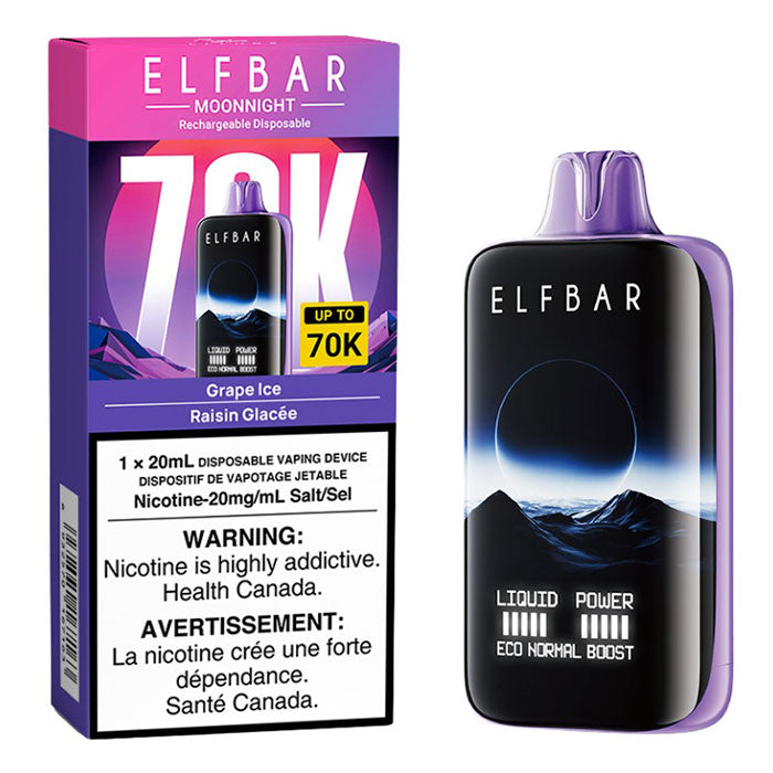 Elfbar Moonnight - Grape Ice 70000 Puffs