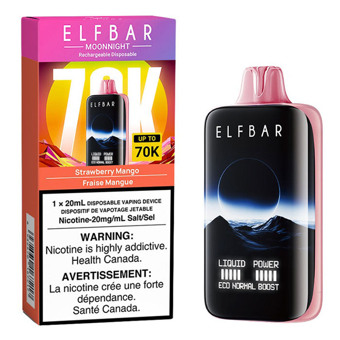Elfbar Moonnight - Strawberry Mango 70000 Puffs