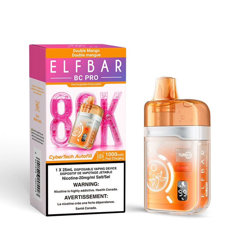 Elf Bar BC Pro 80K Disposable Vape - 80000 Puffs - 25mL