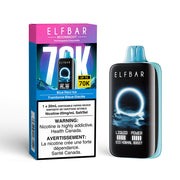 Elf Bar MoonNight 70K Disposable Vape - 70000 Puffs - 20mL Blue Razz Ice