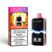 Elf Bar MoonNight 70K Disposable Vape - 70000 Puffs - 20mL Strawberry Mango