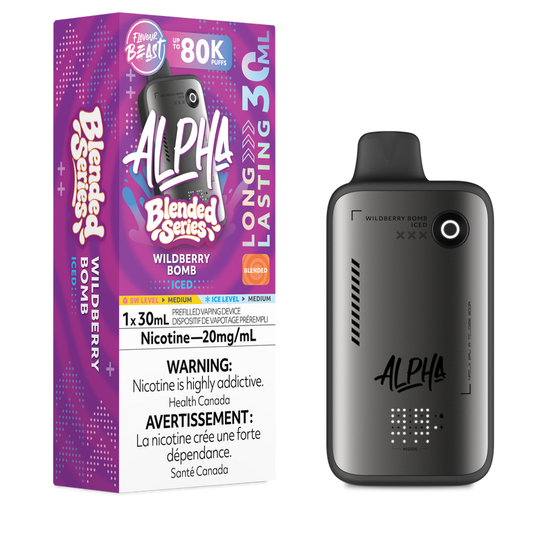 Flavour Beast Alpha 80K Disposable 30mL - 20mg
