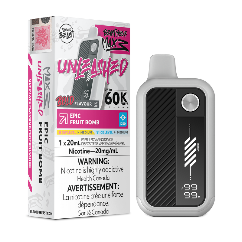 FlavourBeast  Beast Mode Max 3 Disposable Vape 60k Puffs - 20mg