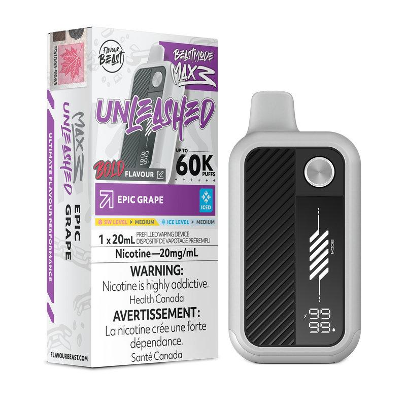 FlavourBeast  Beast Mode Max 3 Disposable Vape 60k Puffs - 20mg