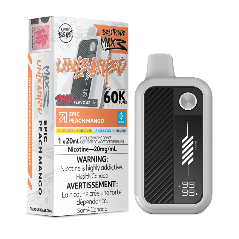 FlavourBeast  Beast Mode Max 3 Disposable Vape 60k Puffs - 20mg