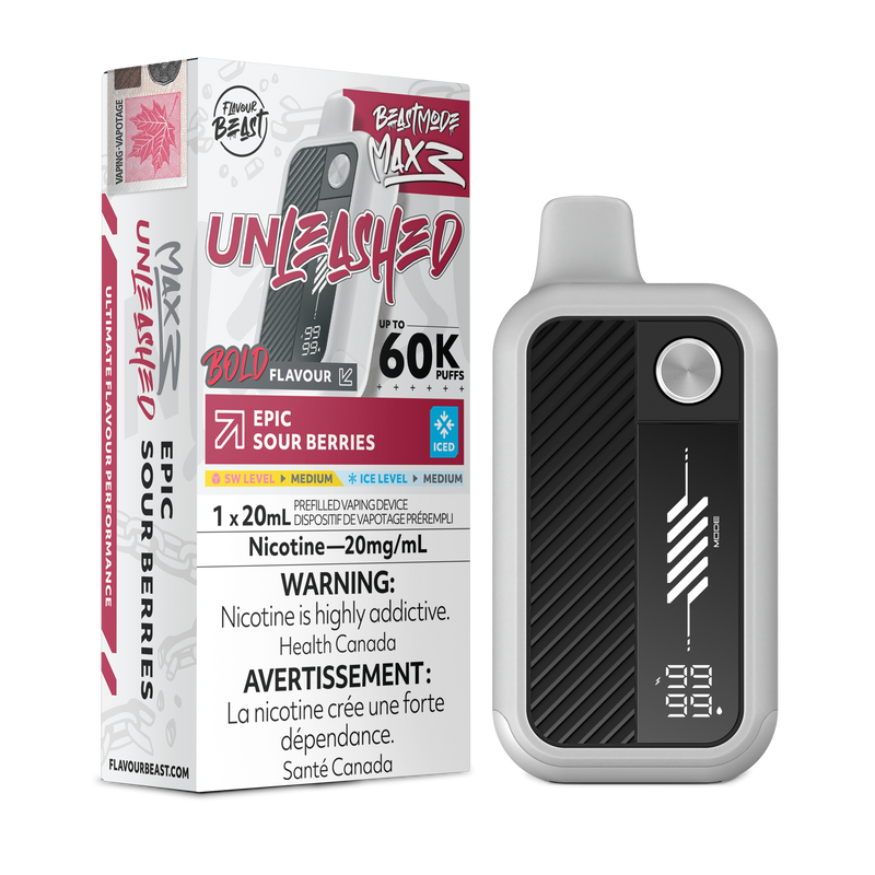 FlavourBeast  Beast Mode Max 3 Disposable Vape 60k Puffs - 20mg
