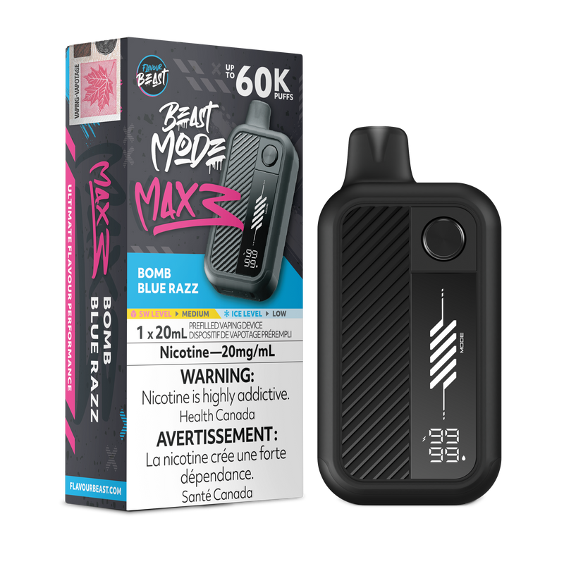 FlavourBeast  Beast Mode Max 3 Disposable Vape 60k Puffs - 20mg