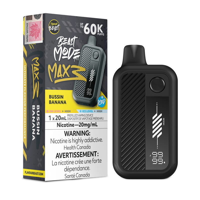 FlavourBeast  Beast Mode Max 3 Disposable Vape 60k Puffs - 20mg