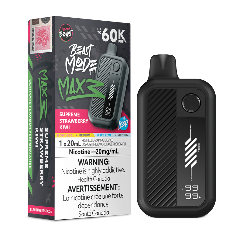 FlavourBeast  Beast Mode Max 3 Disposable Vape 60k Puffs - 20mg
