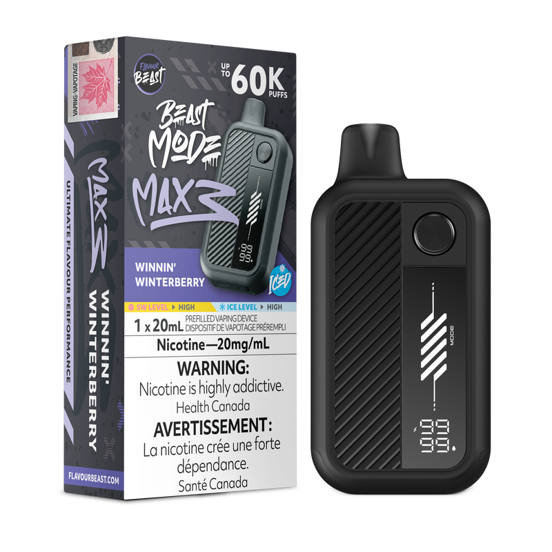FlavourBeast  Beast Mode Max 3 Disposable Vape 60k Puffs - 20mg