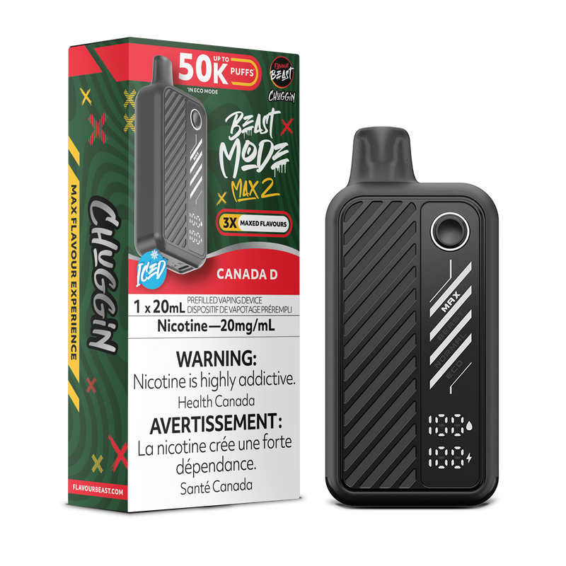 Flavour Beast Beast Mode Max 2 Disposable Vape - 50K Puffs - 20ml