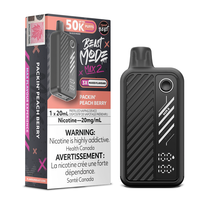 Flavour Beast Beast Mode Max 2 Disposable Vape - 50K Puffs - 20ml