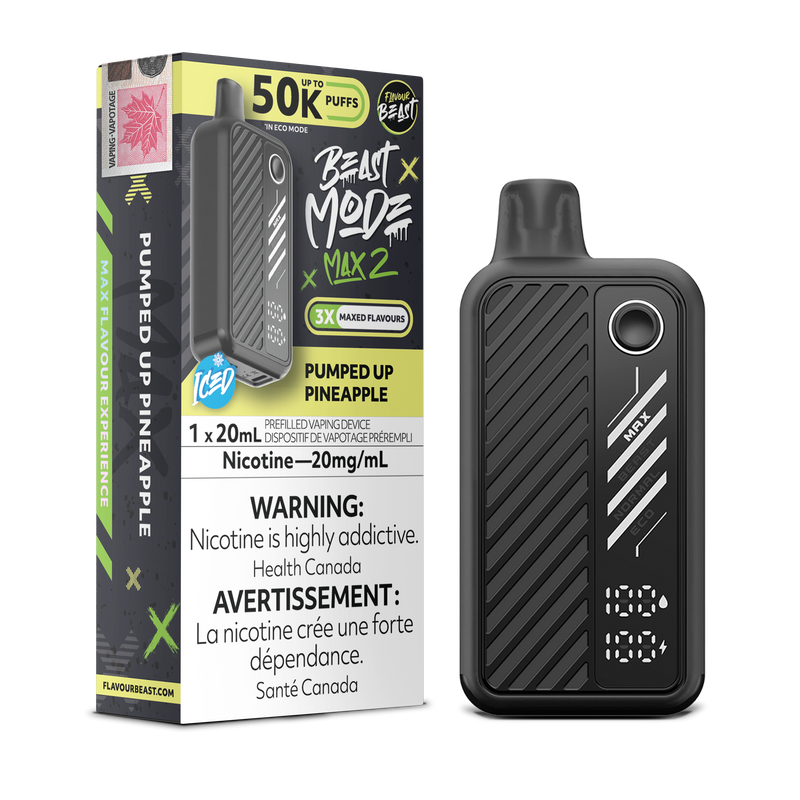 Flavour Beast Beast Mode Max 2 Disposable Vape - 50K Puffs - 20ml
