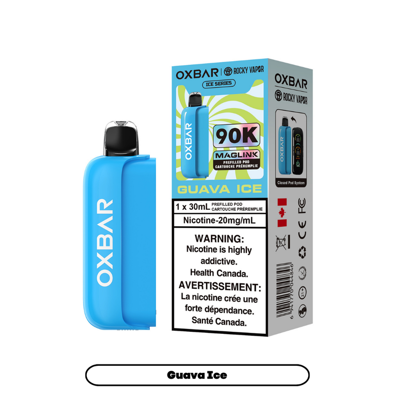 Rocky Vapor Oxbar Maglink Pod 90K Puffs - 30mL