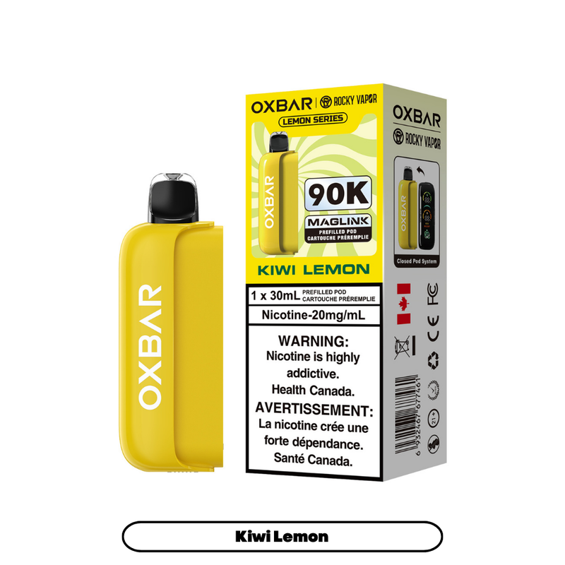 Rocky Vapor Oxbar Maglink Pod 90K Puffs - 30mL