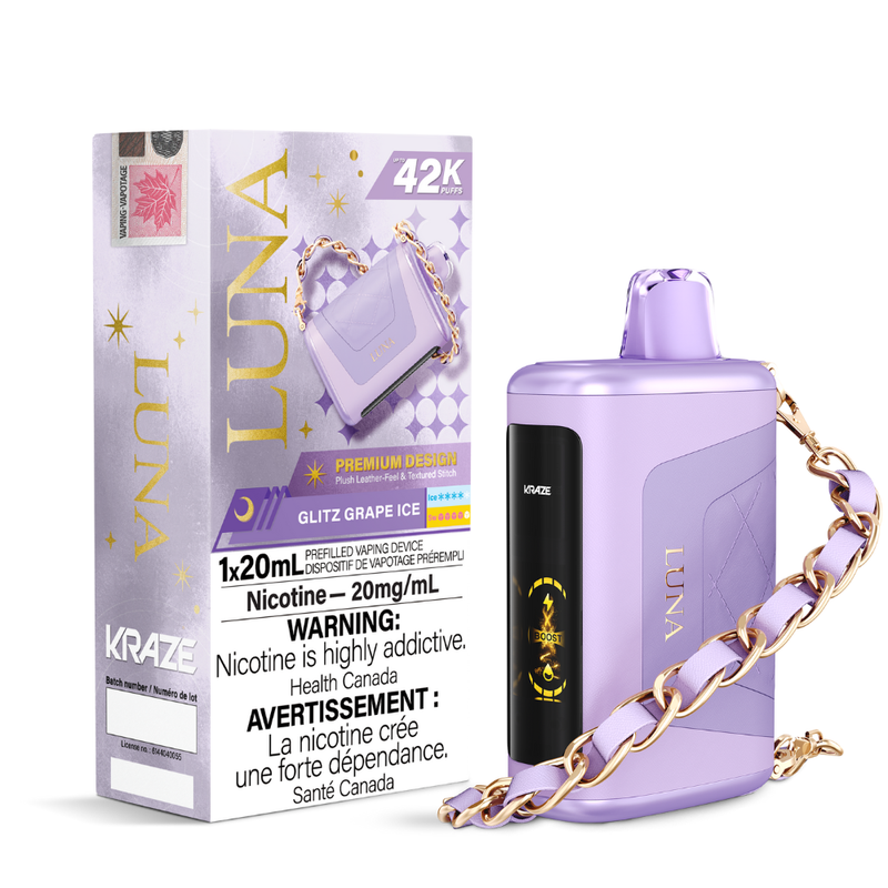 Kraze Luna Disposable Vape - 42K Puffs - 20ml