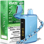 Kraze Luna Disposable Vape - 42k Puffs - 20ml Kiwi Pear Cactus G