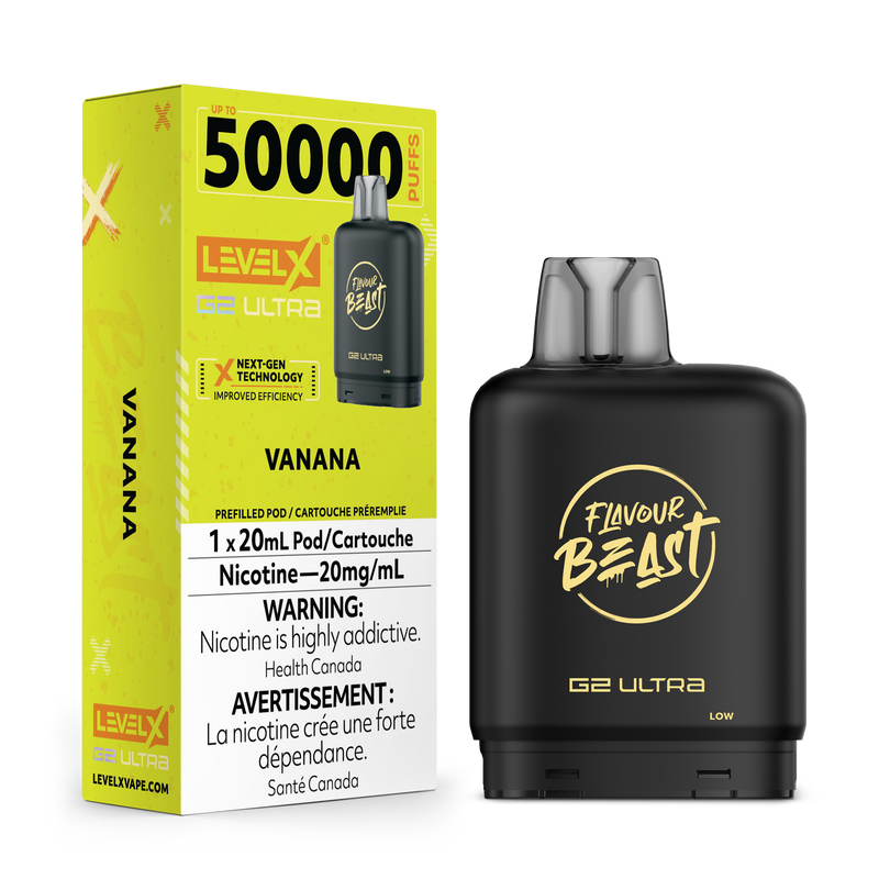 Flavour Beast Level X G2 Ultra Vape Pod - 20mg - 20ml
