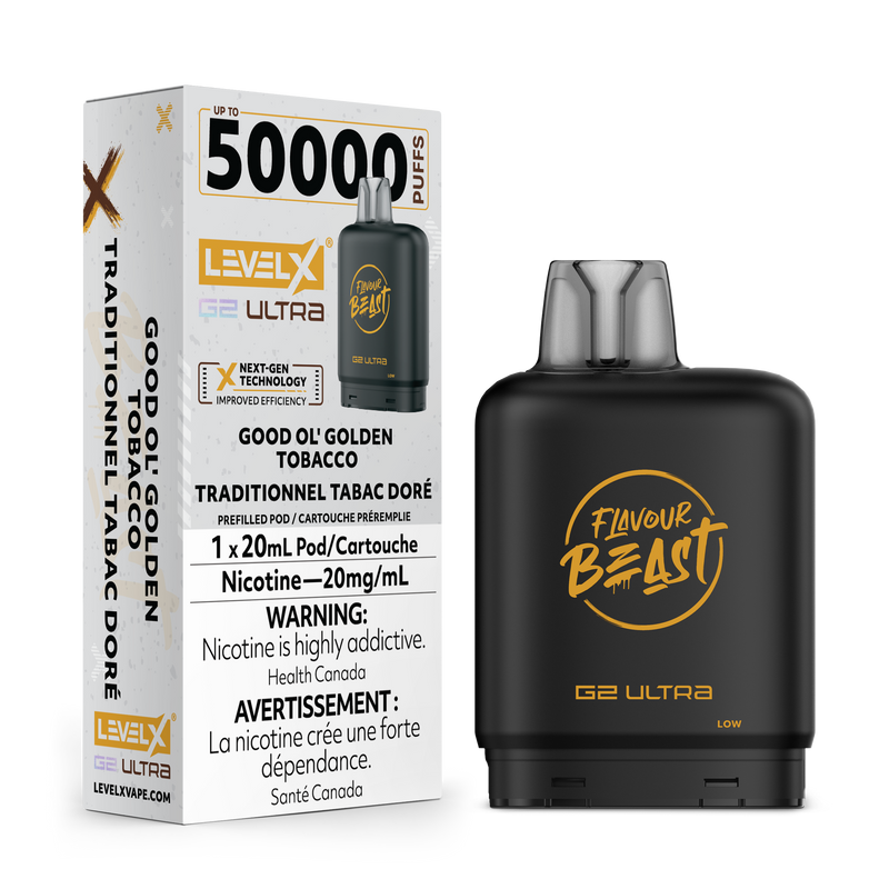 Flavour Beast Level X G2 Ultra Vape Pod - 20mg - 20ml