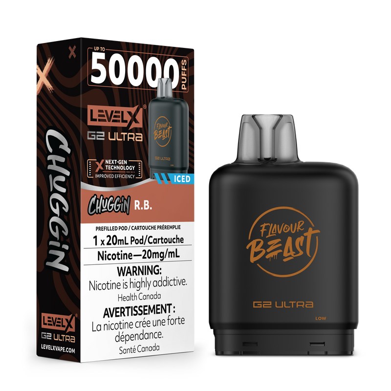 Flavour Beast Level X G2 Ultra Vape Pod - 20mg - 20ml