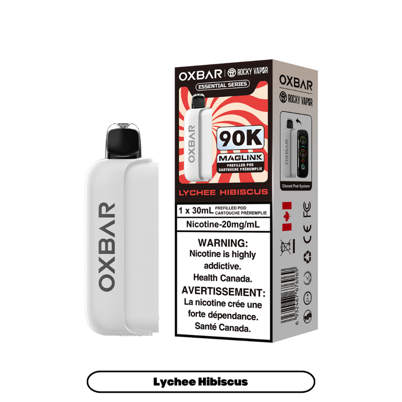 Rocky Vapor Oxbar Maglink Pod 90K Puffs - 30mL