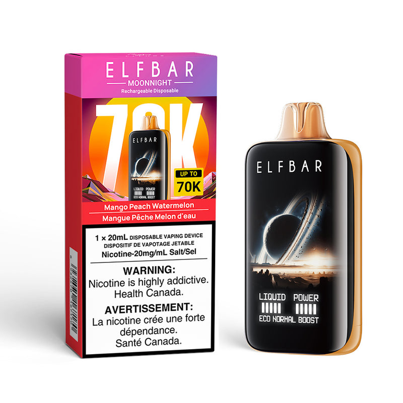 Elf Bar MoonNight 70K Disposable Vape - 70K Puffs - 20mL