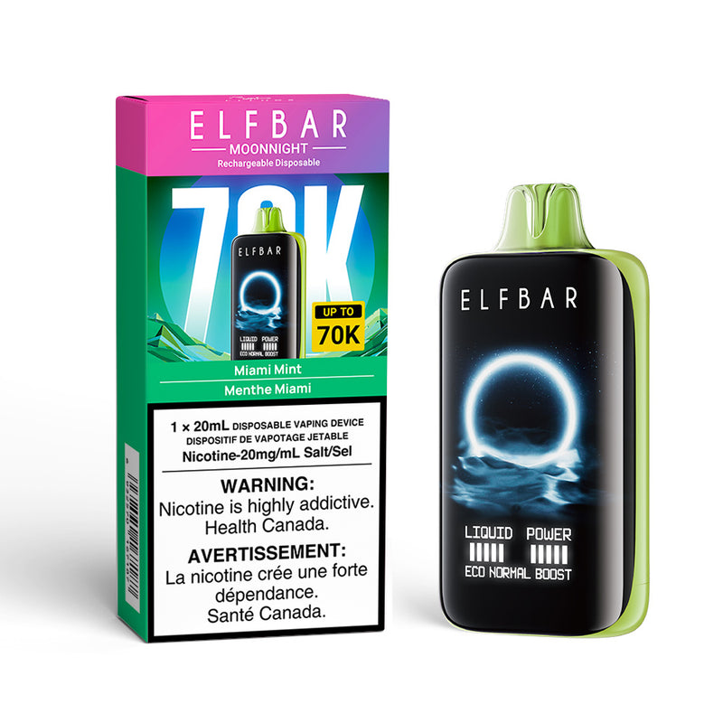Elf Bar MoonNight 70K Disposable Vape - 70K Puffs - 20mL