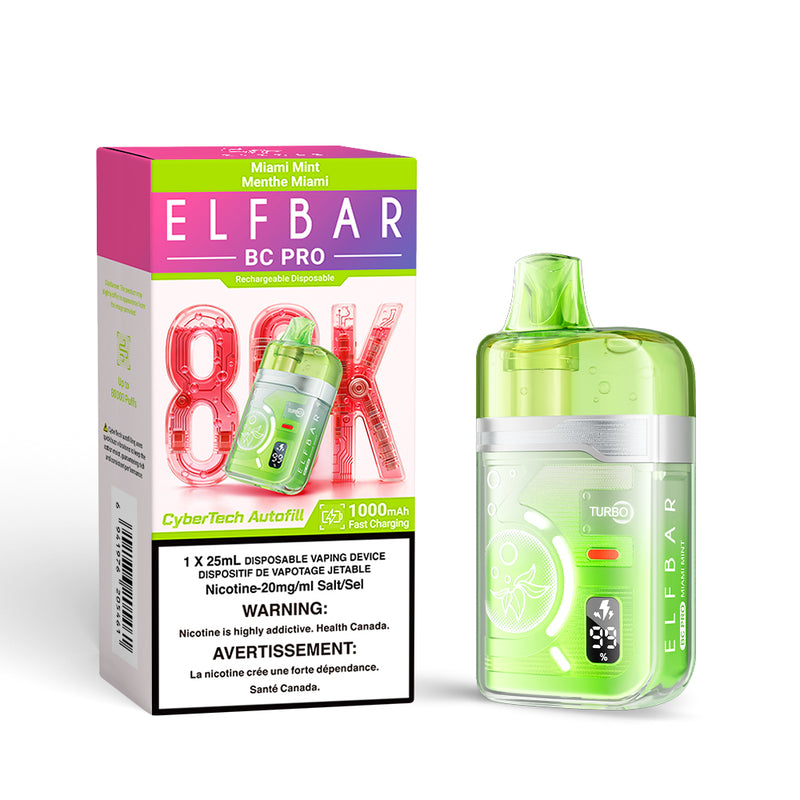 Elf Bar BC Pro 80K Disposable Vape - 80000 Puffs - 25mL
