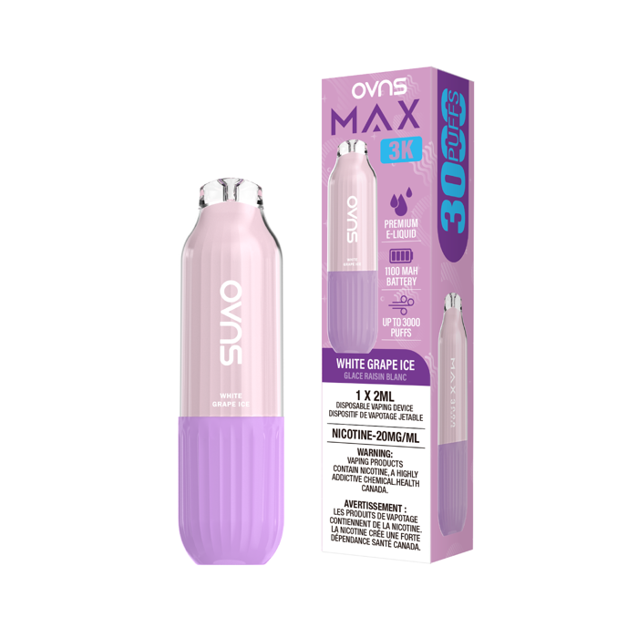OVNS Max 3K Disposable Vape - 3000 Puffs - 2mL