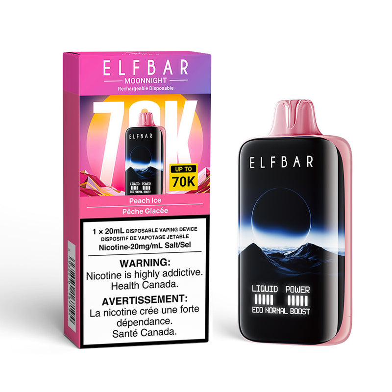 Elf Bar MoonNight 70K Disposable Vape - 70K Puffs - 20mL