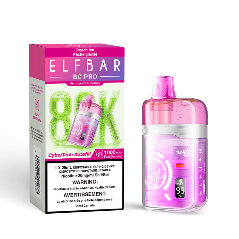 Elf Bar BC Pro 80K Disposable Vape - 80000 Puffs - 25mL