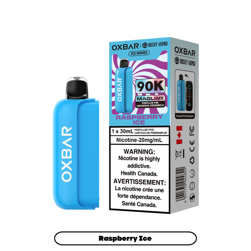 Rocky Vapor Oxbar Maglink Pod 90K Puffs - 30mL