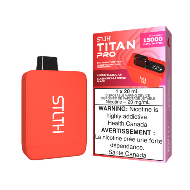 STLTH Titan 15k Disposable Vape - 15K Puffs - 20ml