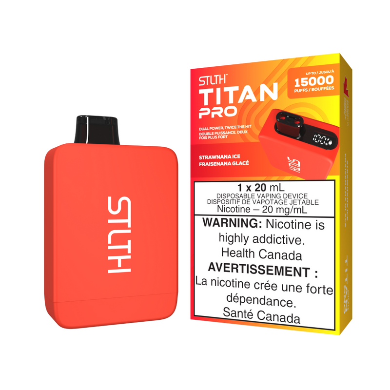 STLTH Titan 15k Disposable Vape - 15K Puffs - 20ml