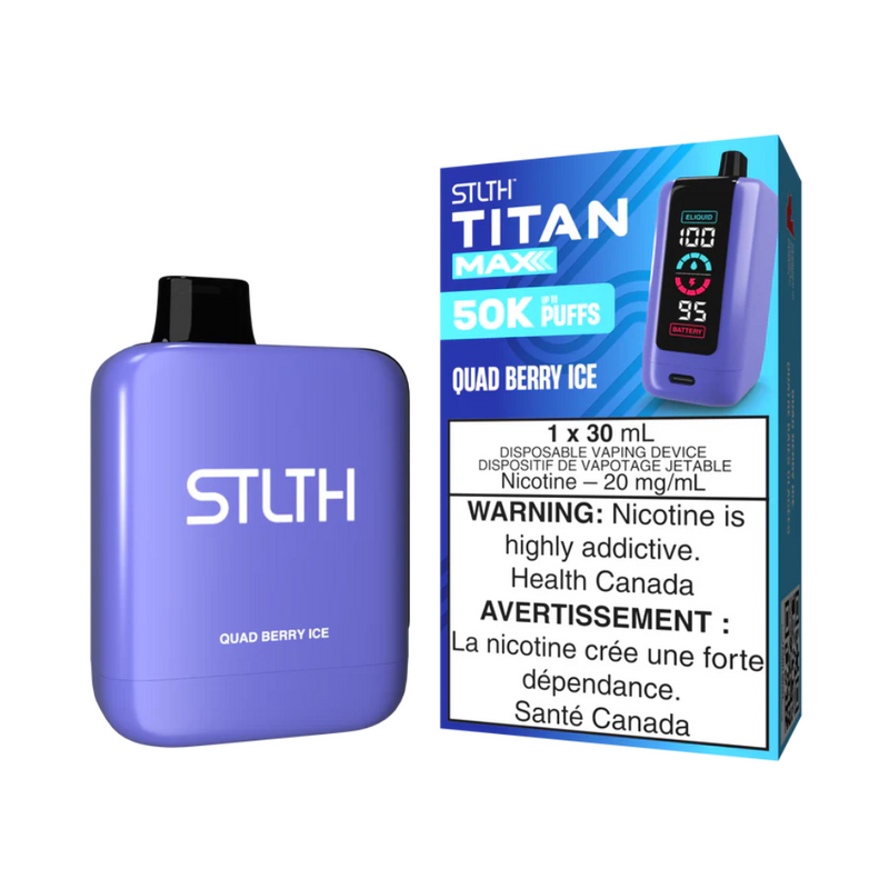 STLTH Titan Max 50K Disposable 30mL - 20mg