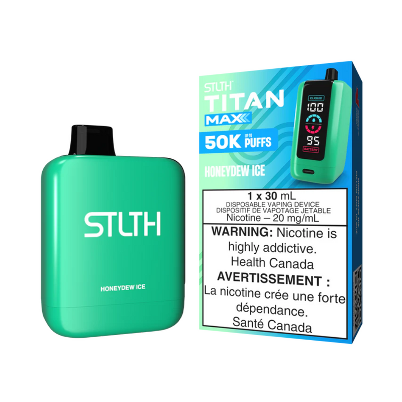 STLTH Titan Max 50K Disposable 30mL - 20mg