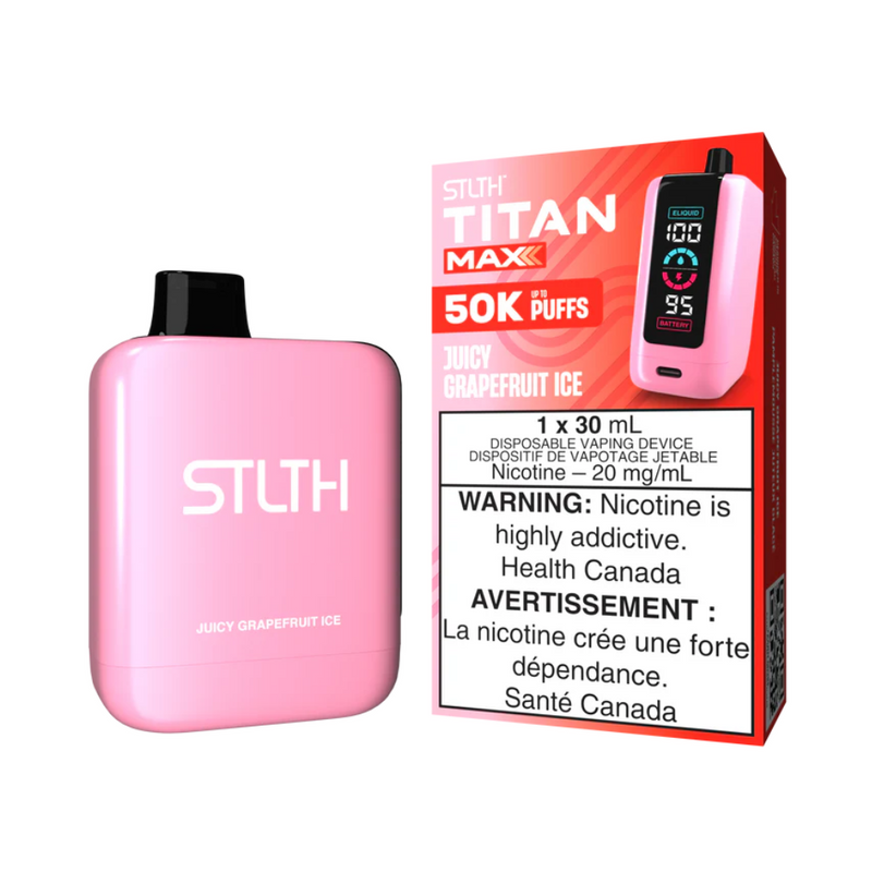 STLTH Titan Max 50K Disposable 30mL - 20mg