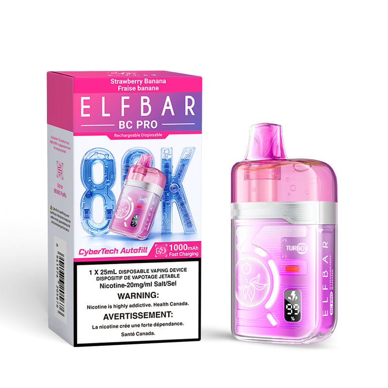 Elf Bar BC Pro 80K Disposable Vape - 80000 Puffs - 25mL