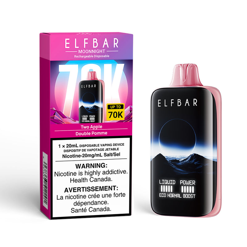 Elf Bar MoonNight 70K Disposable Vape - 70K Puffs - 20mL