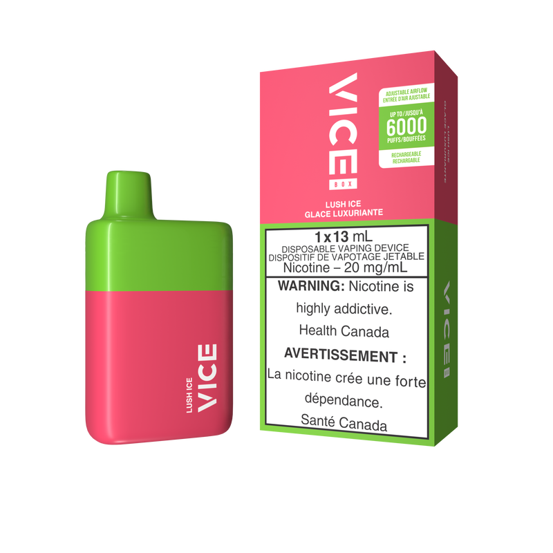 VICE Box Disposable Vape - 6000 Puffs - 13mL