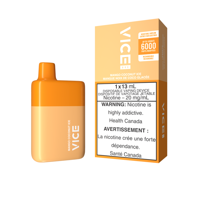 VICE Box Disposable Vape - 6000 Puffs - 13mL