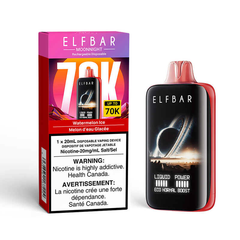 Elf Bar MoonNight 70K Disposable Vape - 70K Puffs - 20mL