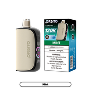 Orbito Lumo AI 120K disposable vape, Mint