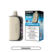 Orbito Lumo AI 120K disposable vape, Coconut Ice